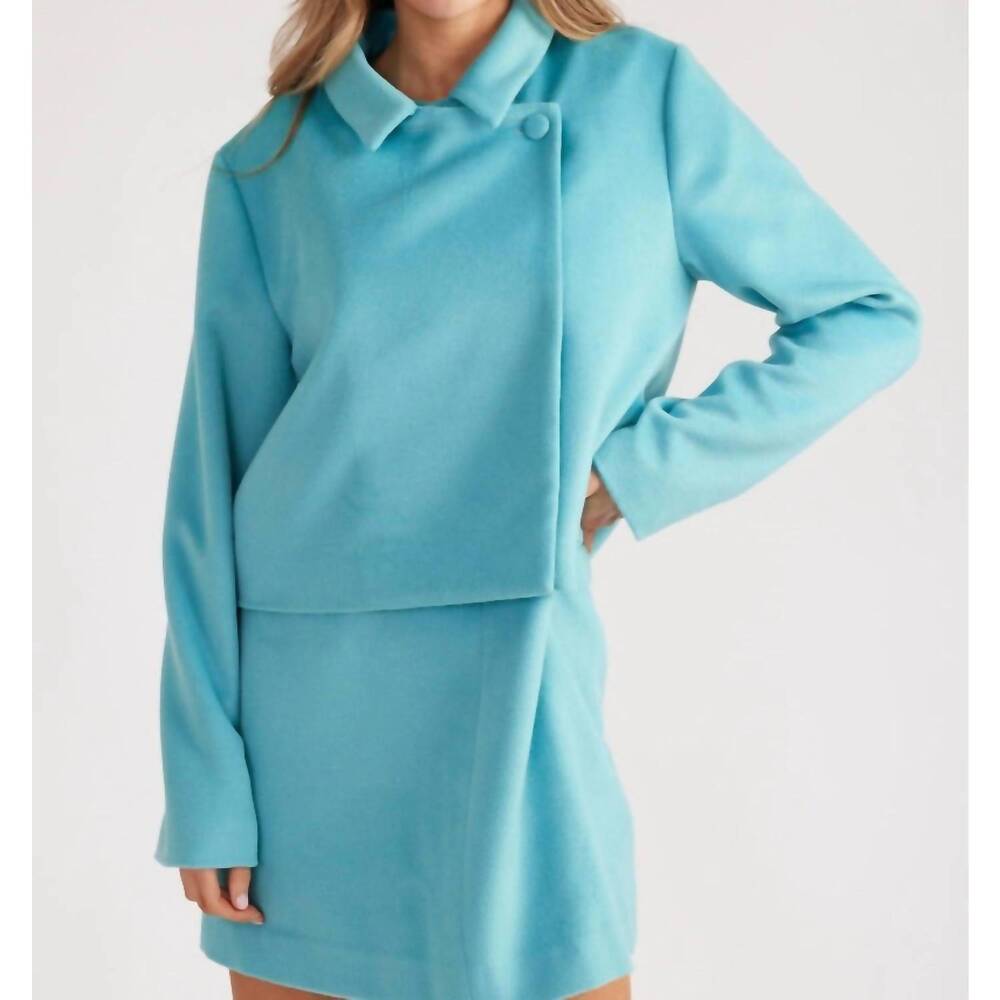 NEW S'EDGE luann jacket in peacock